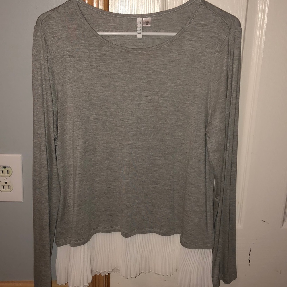 Gray long long sleeve
